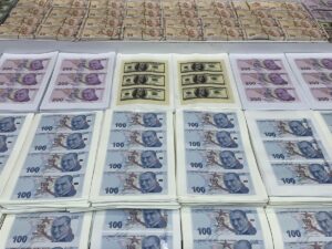 İSTANBUL (AA) – İstanbul'da gerçekleştirilen sahte para operasyonunda 3 milyon