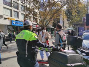İSTANBUL (AA) – İstanbul'da elektrikli scooter kullanımına yönelik polis ekiplerince