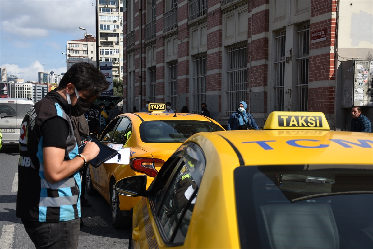 İstanbul'da taksicilere yönelik denetimler arttı