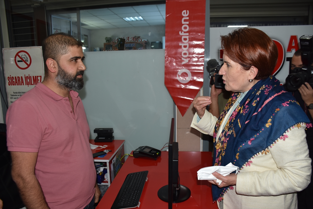 İYİ Parti Genel Başkanı Akşener, Adıyaman'da ziyaretlerde bulundu