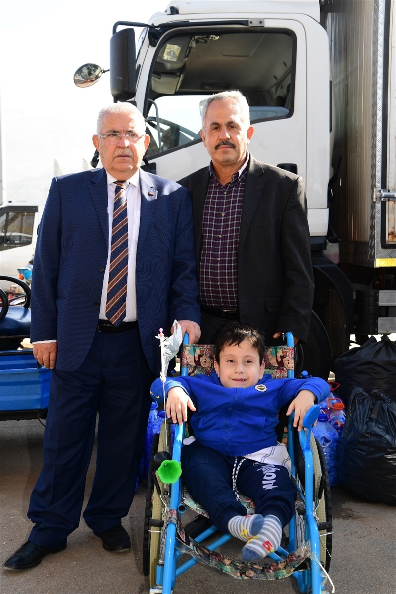 Kahramanmaraş'ta 100 engelliye tekerlekli sandalye dağıtıldı