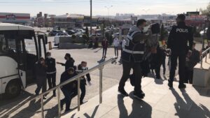 KARAMAN (AA) – Karaman'da düzenlenen fuhuş operasyonu sonucu gözaltına alınan