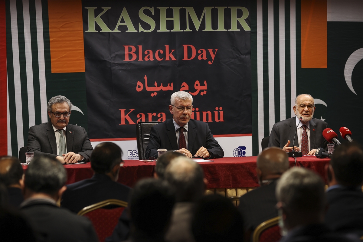 Karamollaoğlu, Keşmir Kara Günü etkinliğinde konuştu: