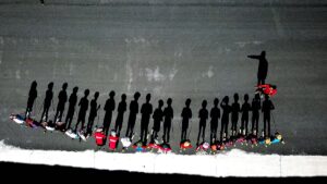 BİTLİS (AA) – AHMET OKUR – Kayaklı Koşu Çocuk Takımı,