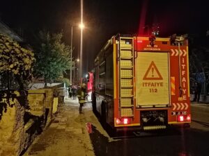 KAYSERİ (AA) – Kayseri'de müstakil bir evde çıkan yangında dumandan