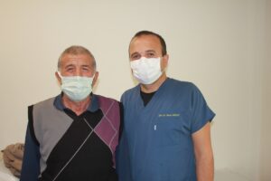 KONYA (AA) – Konya'da, kalçasında ağrı, uyuyamama ve ateşlenme şikayetiyle