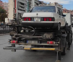 KONYA (AA) – Konya'da otomobiliyle yaptığı driftin görüntülerini sosyal medyada