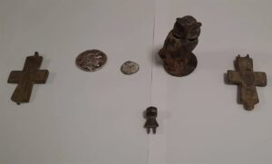 KÜTAHYA (AA) – Kütahya'da, Roma dönemine ait olduğu tahmin edilen,