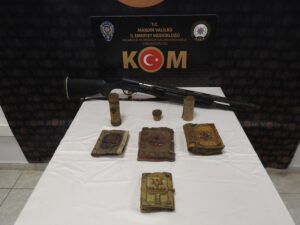 MARDİN (AA) – Mardin'in Kızıltepe ilçesinde bin yıllık olduğu değerlendirilen