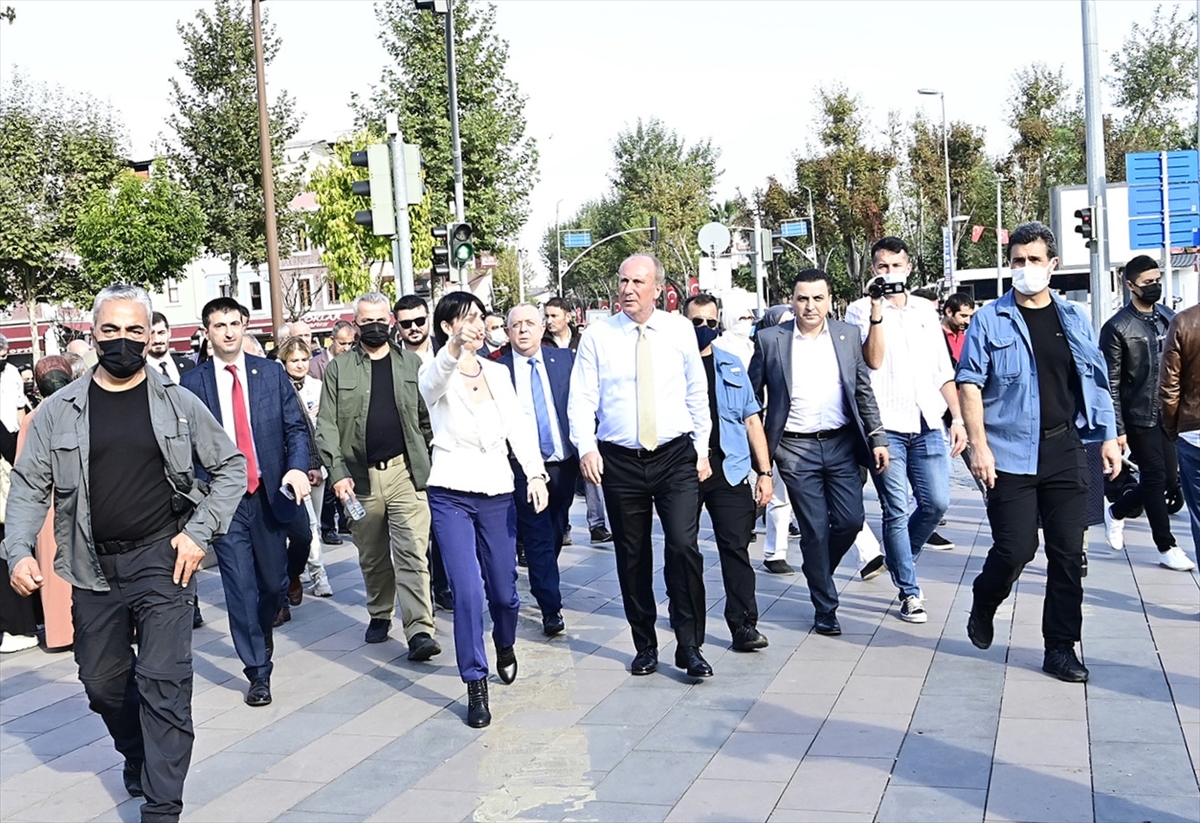 Memleket Partisi Genel Başkanı İnce, Sakarya'da ziyaretlerde bulundu