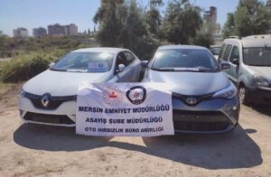 MERSİN (AA) – Mersin'de, bir depoya düzenlenen operasyonda parçalanıp satılmak