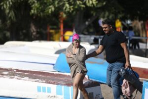 - Organizasyonun uzun parkur etabında yarışan 11 sporcu, hava muhalefeti