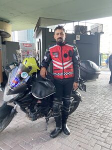 İSTANBUL (AA) – ANDAÇ HONGUR ERPEHLİVAN – Motosikletli kuryeler, Kovid-19