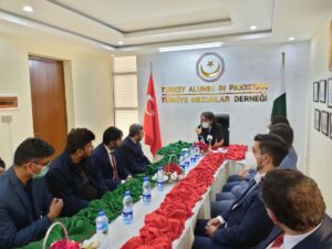 İSLAMABAD (AA) – Pakistan'da, Yurtdışı Türkler ve Akraba Topluluklar Başkanlığı