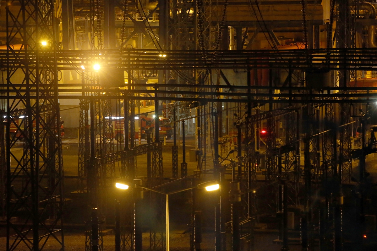 GÜNCELLEME – Sakarya'da doğal gaz kombine çevrim santrali trafosunda patlama