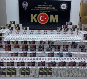 SAMSUN (AA) – Samsun'da düzenlenen kaçakçılık operasyonunda 140 bin 800