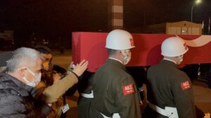 SAMSUN (AA) – Pençe Yıldırım Operasyonu Bölgesi'nde, teröristlerce döşenen el