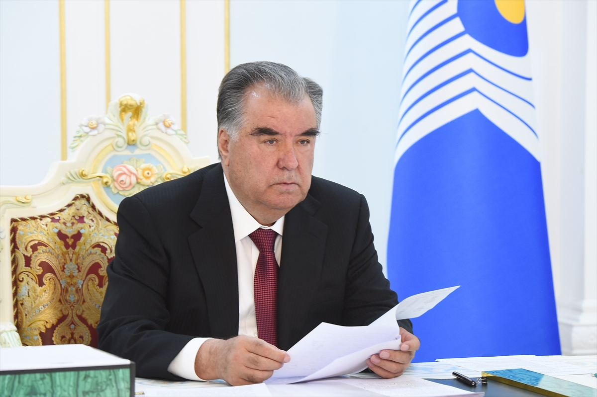 Tacikistan, BDT ülkelerinden Afganistan kaynaklı tehditlerle mücadelede koordinasyon istedi