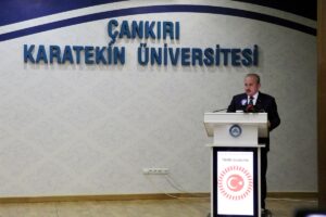 ÇANKIRI (AA) – TBMM Başkanı Mustafa Şentop, "İstikbale bizimle birlikte