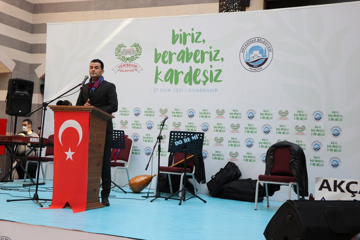 Trabzon'dan gelen heyet Diyarbakır'da Karadeniz rüzgarı estirdi