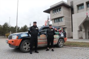 NUR SULTAN (AA) – "Tuna'dan Orhun'a İpek Yolu Rallisi" için