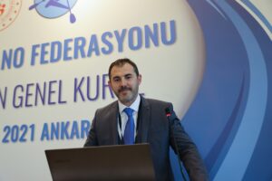 ANKARA (AA) – Kano Federasyonu Genel Kurulunda Alper Cavit Kabakçı,