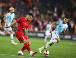 - Türkiye: 1 - Norveç: 1 (İlk yarı)