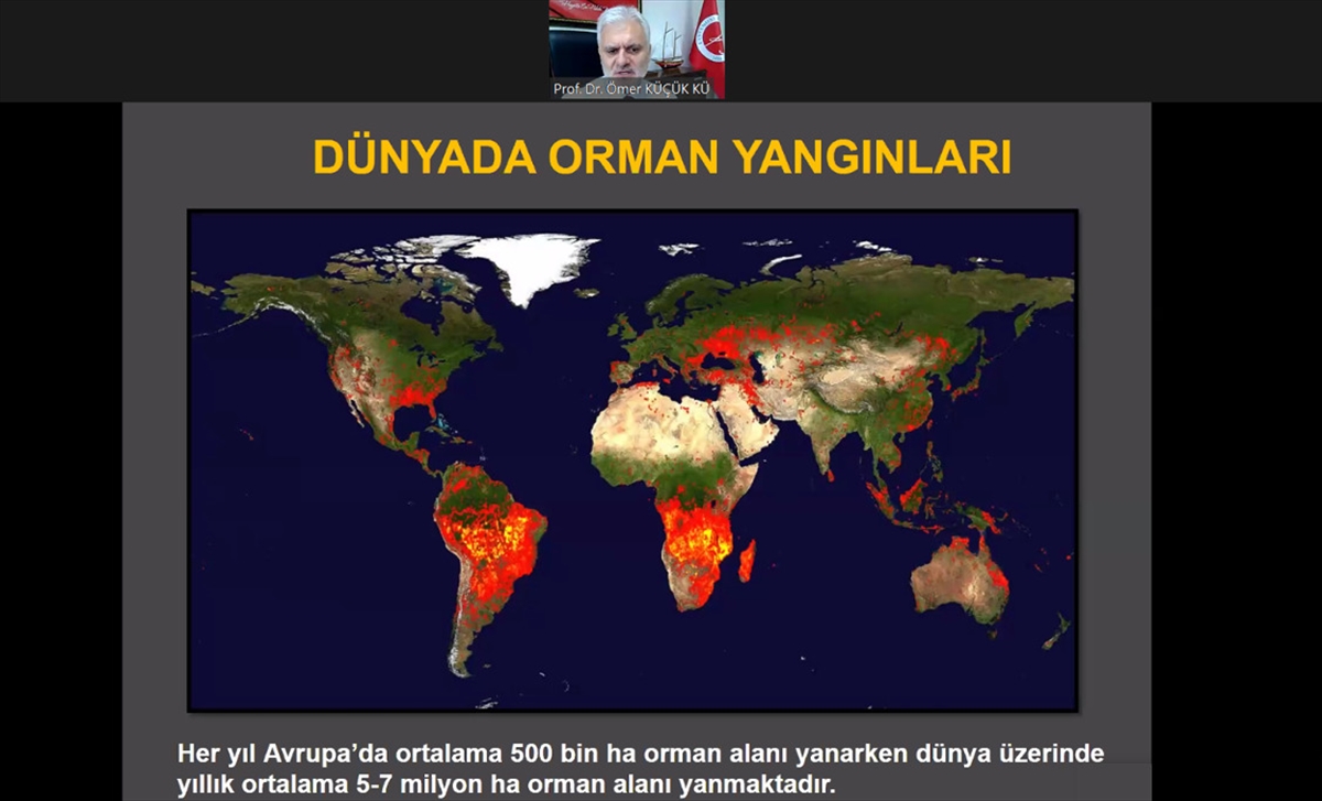 Uzman akademisyenler “orman yangınlarıyla mücadele” için buluştu