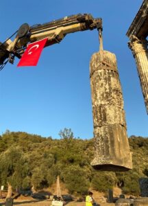 MUĞLA (AA) – DURMUŞ GENÇ – Muğla'nın Milas ilçesindeki Zeus