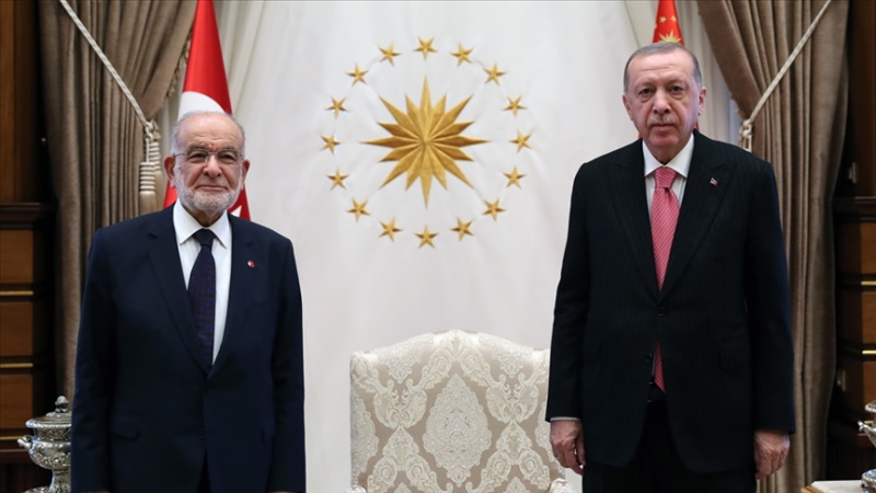 Erdoğan ile görüşen Karamollaoğlu’ndan ilk açıklama