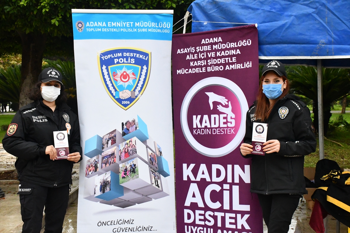 Adana ve Hatay'da KADES uygulaması tanıtıldı