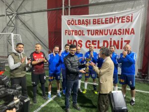 ANKARA (AA) – Gölbaşı Belediyesi Serkan Akpınar Basın Futbol Turnuvası'nda