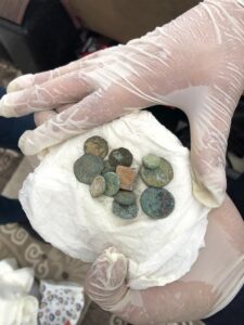 ANTALYA (AA) – Antalya'nın Manavgat ilçesindeki uyuşturucu operasyonunda 17 sikke,