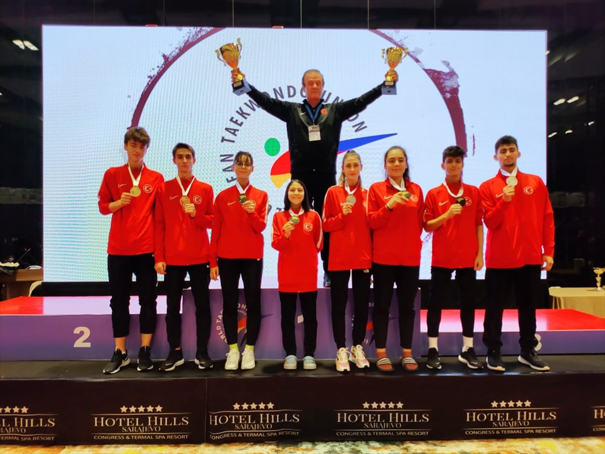 Avrupa Gençler Tekvando Şampiyonası sona erdi