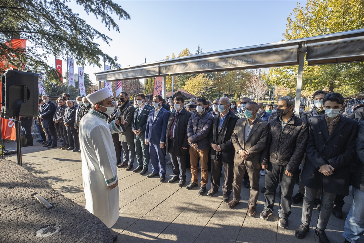 Başkentte Sezai Karakoç için gıyabi cenaze namazı kılındı