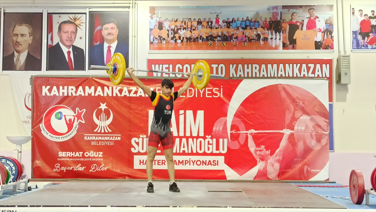 Belediyeler Arası Naim Süleymanoğlu Halter Şampiyonası sona erdi
