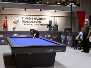 ANKARA (AA) – Türkiye Bilardo Federasyonunun yeni tesisi ilk kez