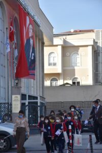 BİLECİK (AA) – Bilecik'te öğrenciler, Türkiye Cumhuriyeti'nin kurucusu Büyük Önder