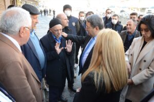 BİTLİS (AA) – Milliyetçi Hareket Partisi (MHP) milletvekillerinden oluşan heyet,