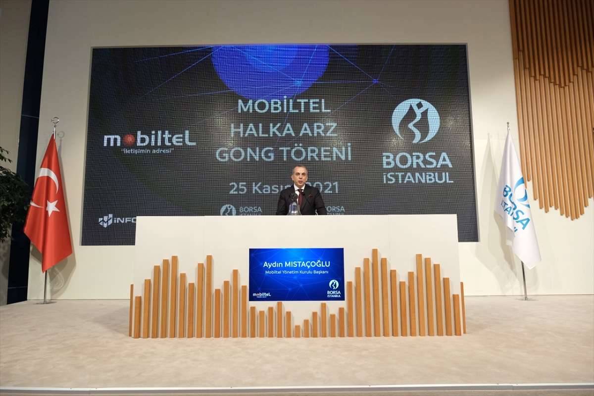 Borsa İstanbul’da gong Mobiltel için çaldı