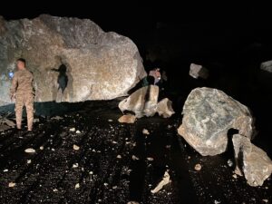 GİRESUN (AA) – Giresun'un Bulancak ilçesini Kovanlık beldesine bağlayan kara