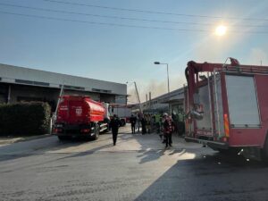 BURSA (AA) – Bursa'da faaliyet gösteren otomotiv yan sanayi fabrikasında