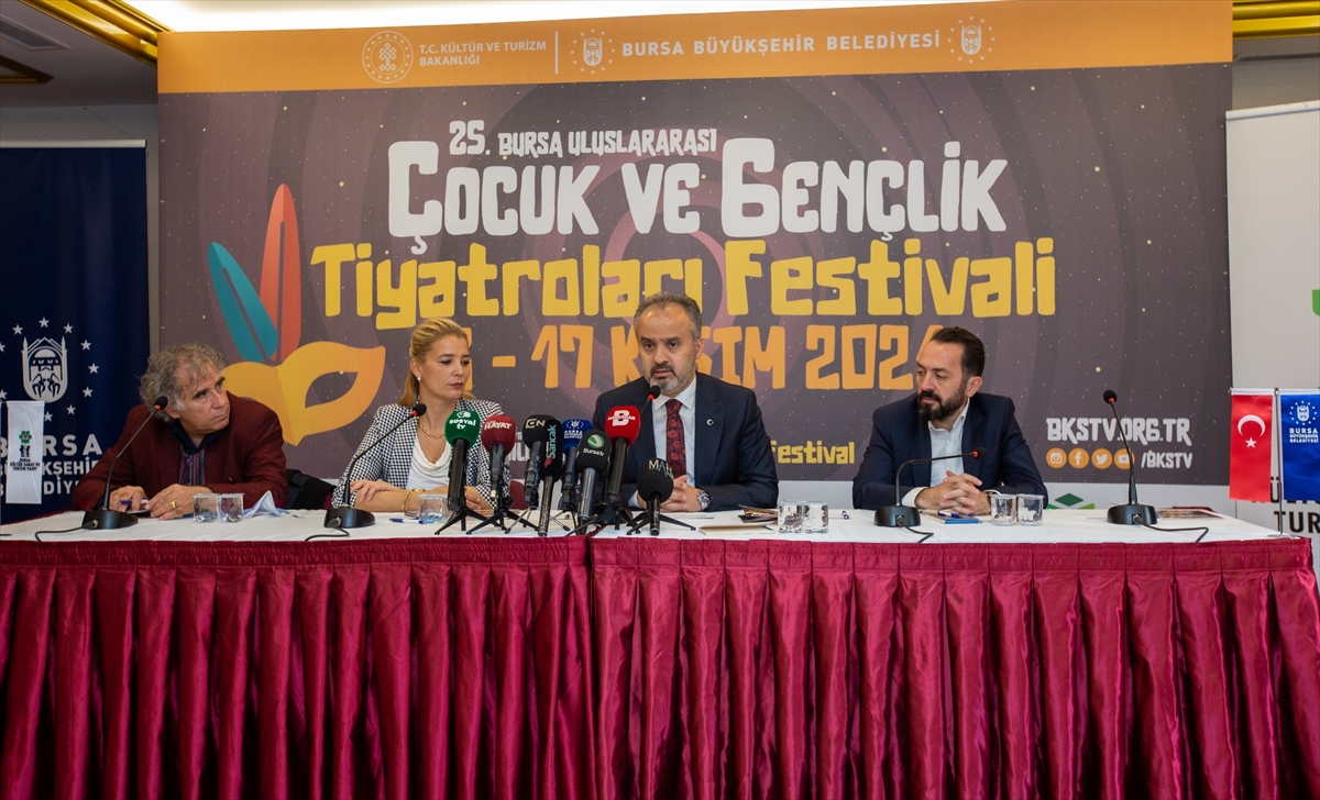 Bursa'da Uluslararası Çocuk ve Gençlik Tiyatroları Festivali için geri sayım başladı