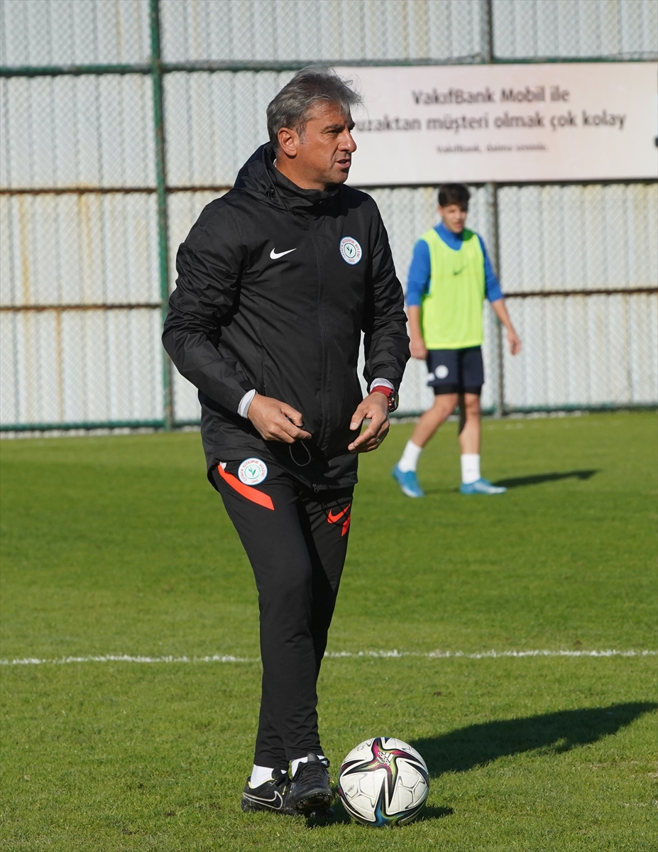 Çaykur Rizespor, Konyaspor maçı hazırlıklarını sürdürdü