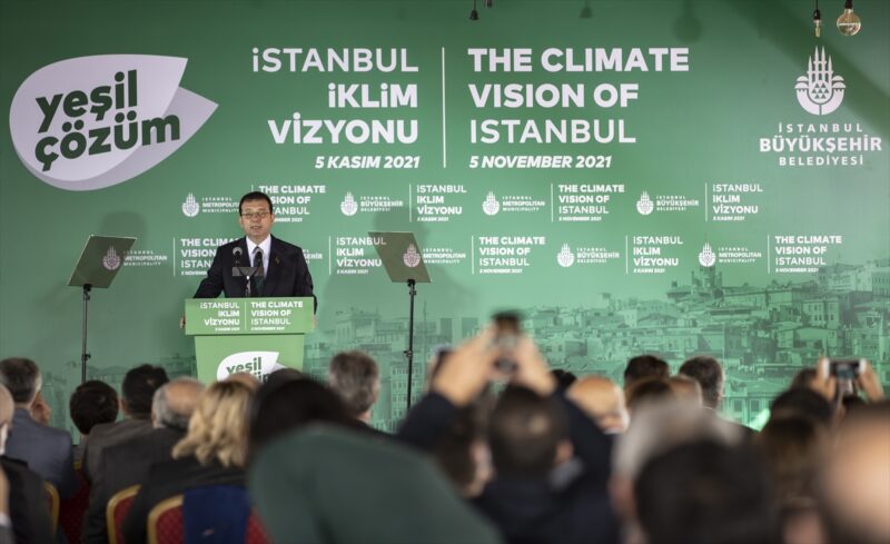İstanbul Büyükşehir Belediye Başkanı Ekrem İmamoğlu, İstanbul İklim Vizyonu’nda hayata