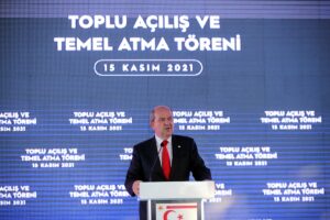 - "KKTC, ana vatan Türkiye'nin de desteğiyle var olmaya, güçlenmeye