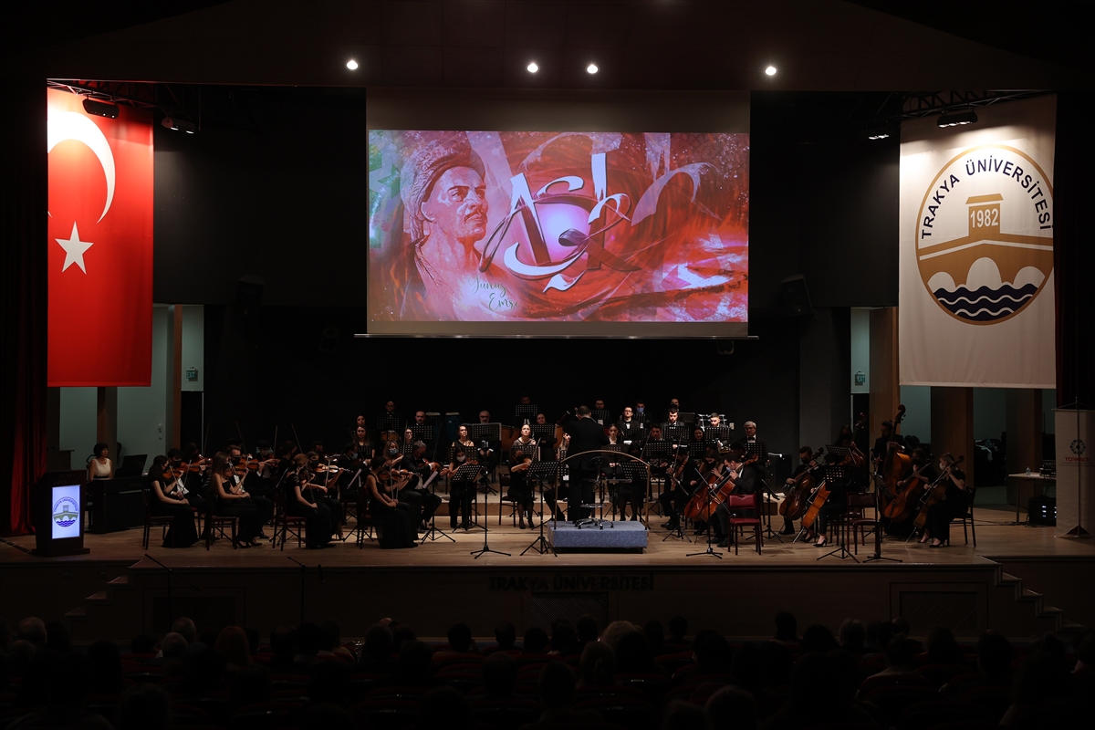Edirne'de “Türk Dünyası Şaheserleri Konseri” düzenlendi