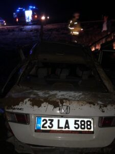 ELAZIĞ (AA) – Elazığ'da meydana gelen trafik kazasında bir kişi