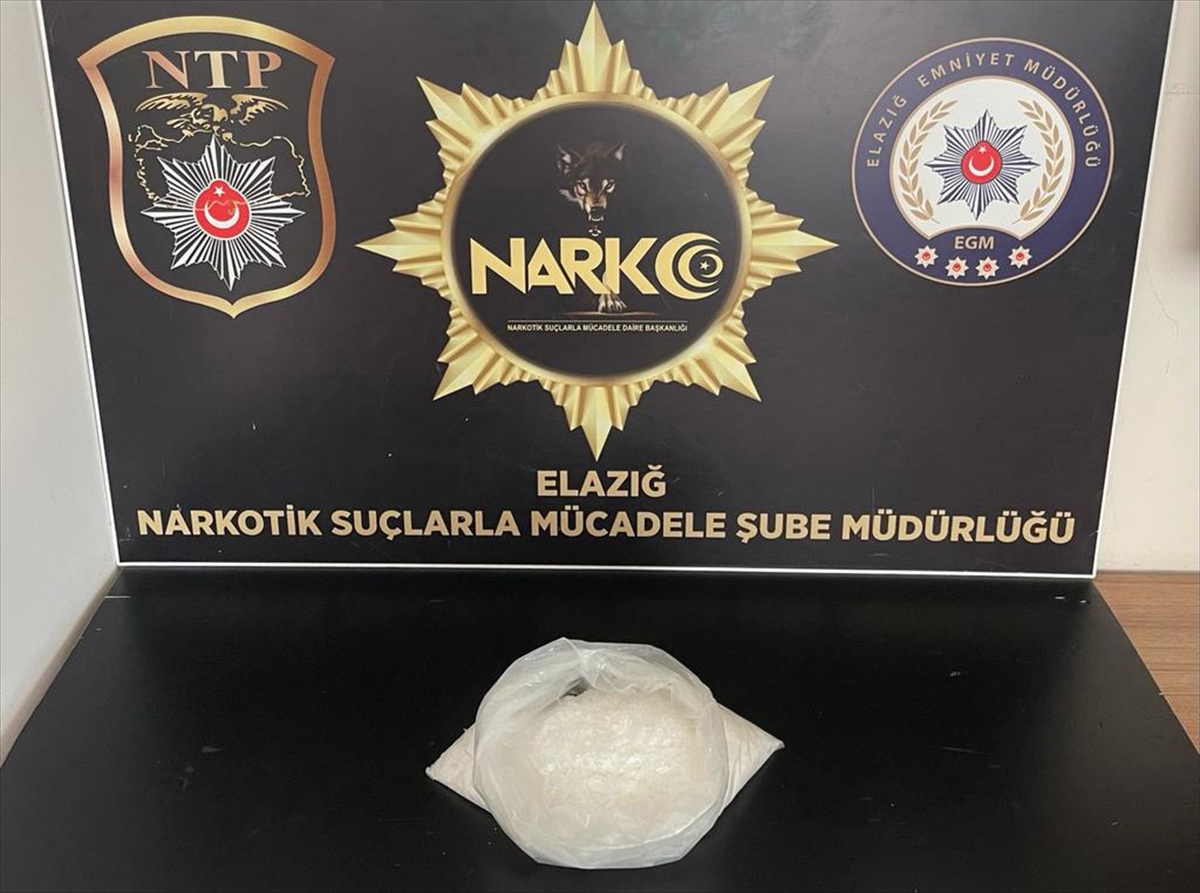 Elazığ'da uyuşturucu operasyonunda bir kişi tutuklandı