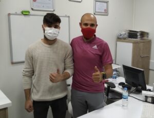 GAZİANTEP (AA) – Gaziantep'te elini iş makinesine kaptıran 23 yaşındaki